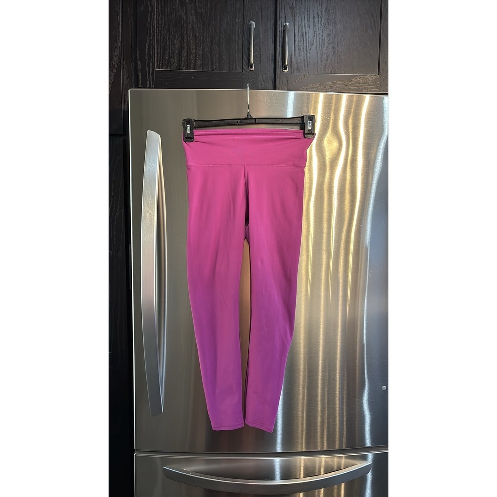 Fabletics Women's Pink High-Waisted Athletic Leggings SZ SMALL